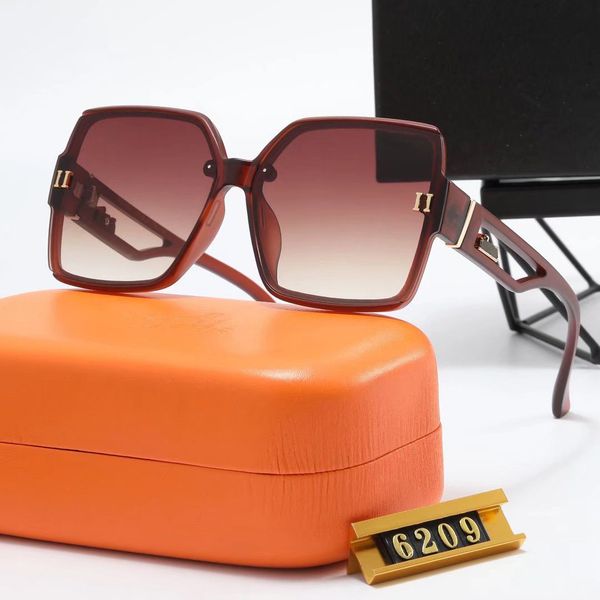 fashion uv protection men's and women's 6209 sunglasses everything goes with luxury sunglasses, White;black
fashion uv protection men's and women's 6209 sunglasses everything goes with luxury sunglasses, White;black