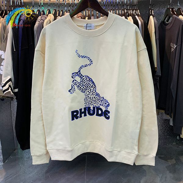 men's hoodies sweatshirts heavy fabric blue leopard print rhude men women 1 1 100 cotton black apricot splicing rhude pullover hoodie 2
men's hoodies sweatshirts heavy fabric blue leopard print rhude men women 1 1 100 cotton black apricot splicing rhude pullover hoodie 2