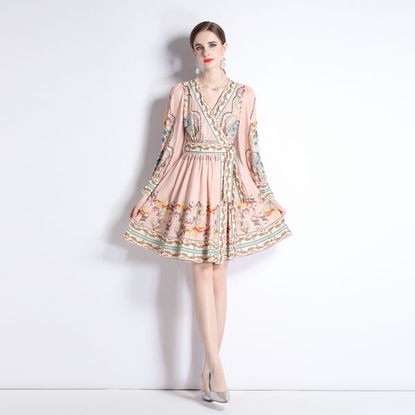 2023 vintage lace up bow mini dress women lantern sleeve v-neck print designer dresses for special occasion sweet chic ladies party dinner h, Black;gray
2023 vintage lace up bow mini dress women lantern sleeve v-neck print designer dresses for special occasion sweet chic ladies party dinner h, Black;gray