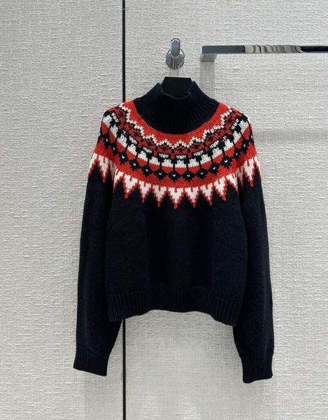 autumn and winter sweater temperament new vintage art contrast half-high neck loose fit slouchy reduced-age, White;black
autumn and winter sweater temperament new vintage art contrast half-high neck loose fit slouchy reduced-age, White;black