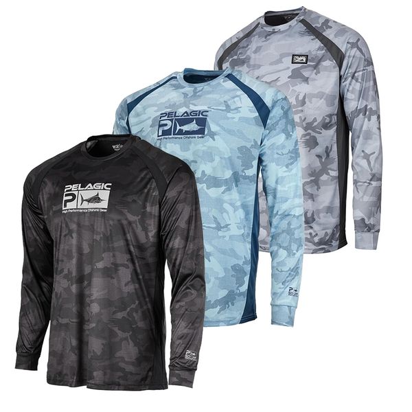 outdoor jackets hoodies pelagic fishing shirt outdoor fishing clothing sunscreen long sleeve fish print casual shirts antiuv fishing shirts, Blue;black
outdoor jackets hoodies pelagic fishing shirt outdoor fishing clothing sunscreen long sleeve fish print casual shirts antiuv fishing shirts, Blue;black