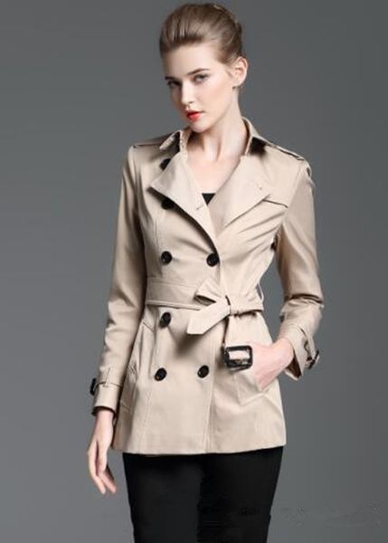2023 women's new fashion brand coat european and american style slim mid-long trench coat women solid spring autumn outerwear coats b92, Tan;black
2023 women's new fashion brand coat european and american style slim mid-long trench coat women solid spring autumn outerwear coats b92, Tan;black