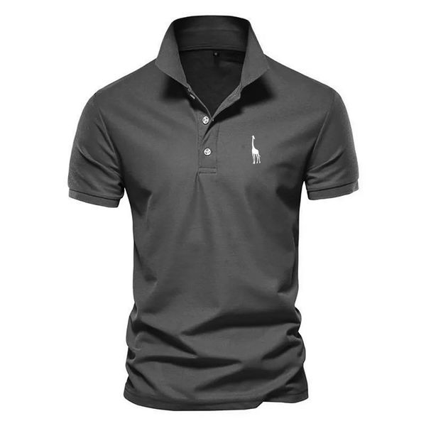 men's polos men summer fashion pure color polo shirt trending deer pattern print casual golf polo shirt . 230206, White;black
men's polos men summer fashion pure color polo shirt trending deer pattern print casual golf polo shirt . 230206, White;black