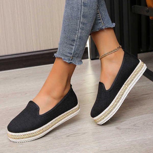 sandals 2022 summer women flat shoes canvas ladies flats loafers fashion slip on casual shoes female black comfortable platform shoes g23020
sandals 2022 summer women flat shoes canvas ladies flats loafers fashion slip on casual shoes female black comfortable platform shoes g23020