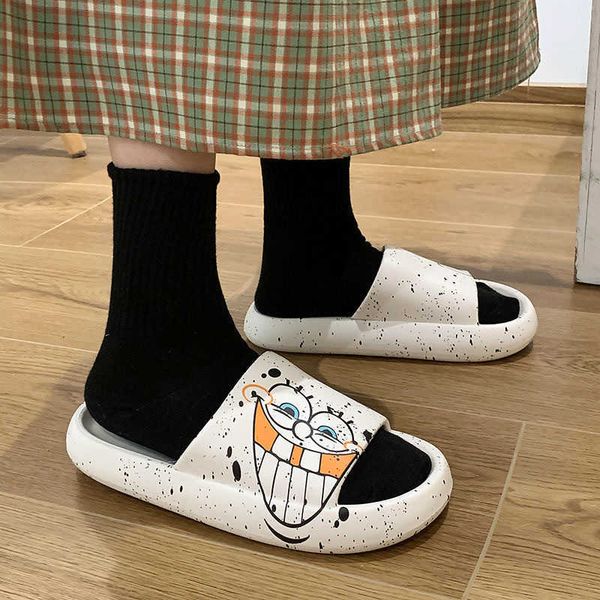 slippers women slippers ladies cartoon graffiti thick sole platform flat shoes non-slip living room outdoor couple slides women slippers r23, Black
slippers women slippers ladies cartoon graffiti thick sole platform flat shoes non-slip living room outdoor couple slides women slippers r23, Black