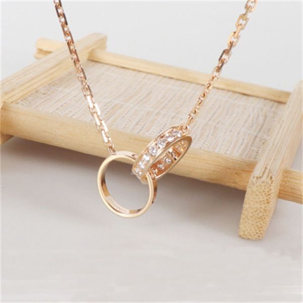 lady luxury jewelry pendant necklace plated gold designer necklaces mini circle plated rose gold accessories for womens chain crystal pendan, Silver
lady luxury jewelry pendant necklace plated gold designer necklaces mini circle plated rose gold accessories for womens chain crystal pendan, Silver