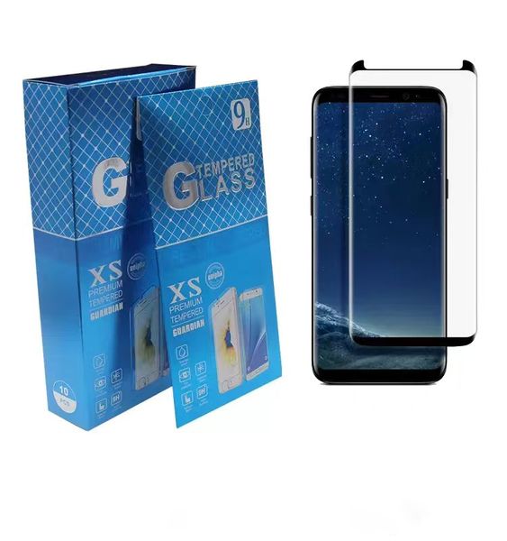 Image of Case Friendly Tempered Glass 3D Curved No Pop up Screen Protector for Samsung Galaxy S22 Note 20 ultra 10 9 8 S7 edge S8 S9 S10 S20 S21 Plus