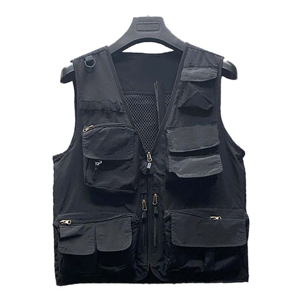 men's plus size outerwear & coats 50068 designer women's vest men's work vest dry breathable multi-purpose pocket multi-water, Black;brown
men's plus size outerwear & coats 50068 designer women's vest men's work vest dry breathable multi-purpose pocket multi-water, Black;brown