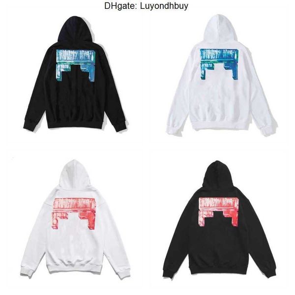 loose mens classic offs sweatshirts fashion brand hoodie designers luxury pullover back oil paint arrow x men women t shirt iyhu, Black
loose mens classic offs sweatshirts fashion brand hoodie designers luxury pullover back oil paint arrow x men women t shirt iyhu, Black