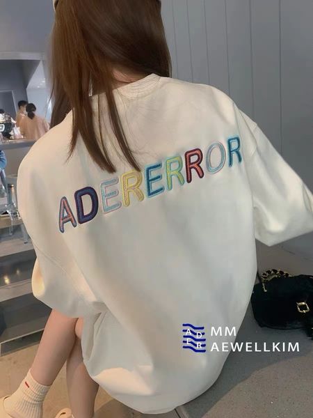 men's hoodies sweatshirts ader error letter embroidery sweater for men and women in spring autumn lovers loose round neck pullover long, Black
men's hoodies sweatshirts ader error letter embroidery sweater for men and women in spring autumn lovers loose round neck pullover long, Black