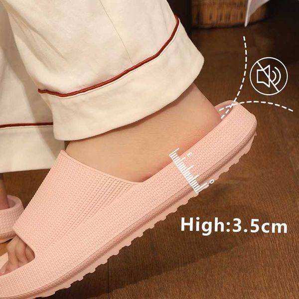 slippers soft sole sandals thick home slippers women flip flops female cloud slipper anti-slip sandal eva indoor slides y2302, Black
slippers soft sole sandals thick home slippers women flip flops female cloud slipper anti-slip sandal eva indoor slides y2302, Black