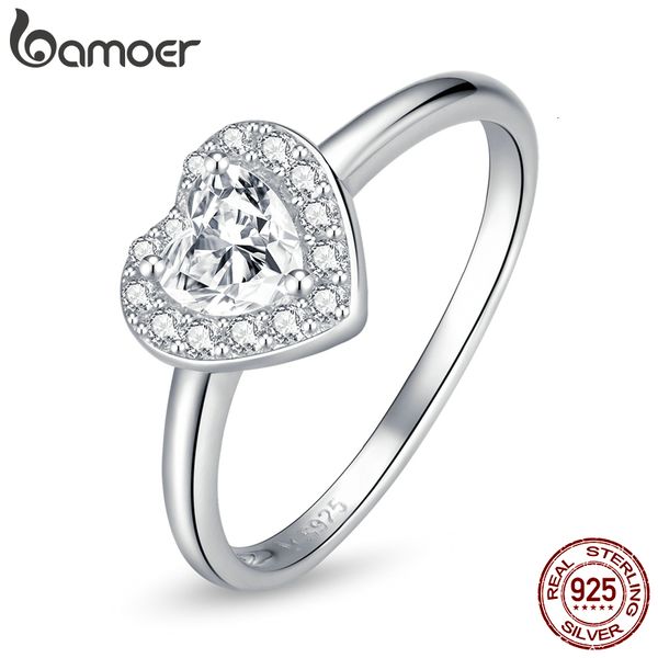 wedding rings 925 sterling silver bright love ring shiny heart shape crystal finger ring wedding engagement jewelry 230206, Slivery;golden
wedding rings 925 sterling silver bright love ring shiny heart shape crystal finger ring wedding engagement jewelry 230206, Slivery;golden