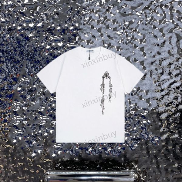 xinxinbuy men designer tee t shirt 23ss necklace print label letters short sleeve cotton women white black green blue xs-2xl, Black;brown
xinxinbuy men designer tee t shirt 23ss necklace print label letters short sleeve cotton women white black green blue xs-2xl, Black;brown