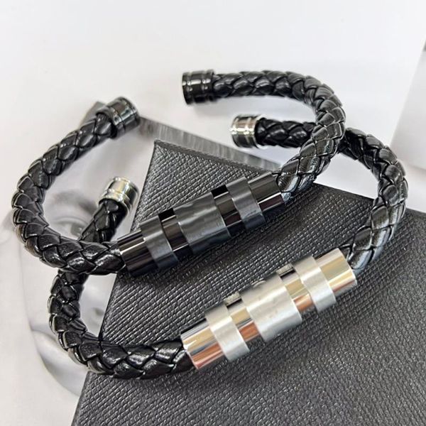 luxury bracelets stainless steel buckle leather open bracelet for men and women bracelet, Golden;silver
luxury bracelets stainless steel buckle leather open bracelet for men and women bracelet, Golden;silver