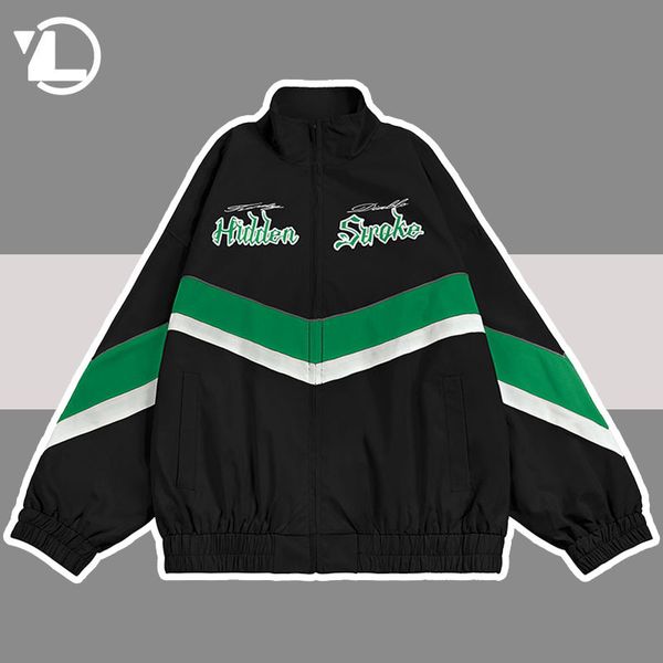 men's jackets high street varsity jackets men hip hop retro patchwork bomber jacket vintage letter printed color block college outwear, Black;brown
men's jackets high street varsity jackets men hip hop retro patchwork bomber jacket vintage letter printed color block college outwear, Black;brown