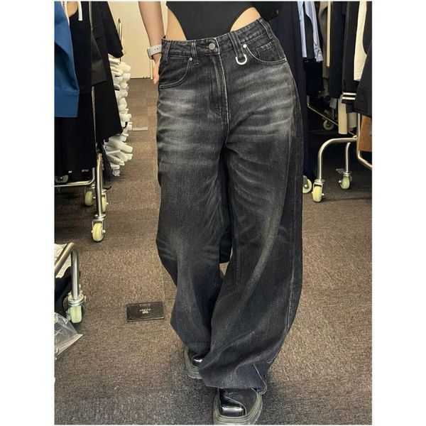 women's jeans y2k female hip hop vintage black wide leg women oversized high street baggy denim trousers grunge 230206, Blue
women's jeans y2k female hip hop vintage black wide leg women oversized high street baggy denim trousers grunge 230206, Blue