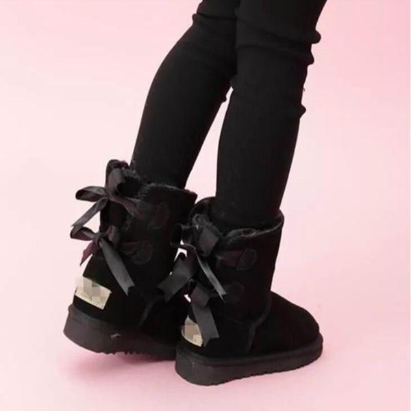 kids bailey 2 bows boots genuine leather toddlers snow boots solid botas de nieve winter girls footwear toddler girls boots 89 nqgss ndmte, Black
kids bailey 2 bows boots genuine leather toddlers snow boots solid botas de nieve winter girls footwear toddler girls boots 89 nqgss ndmte, Black