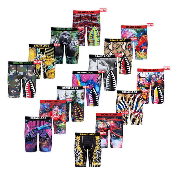 mens underwear ice silk printed boxer shorts fashion brand sports underpants, Black;white
mens underwear ice silk printed boxer shorts fashion brand sports underpants, Black;white