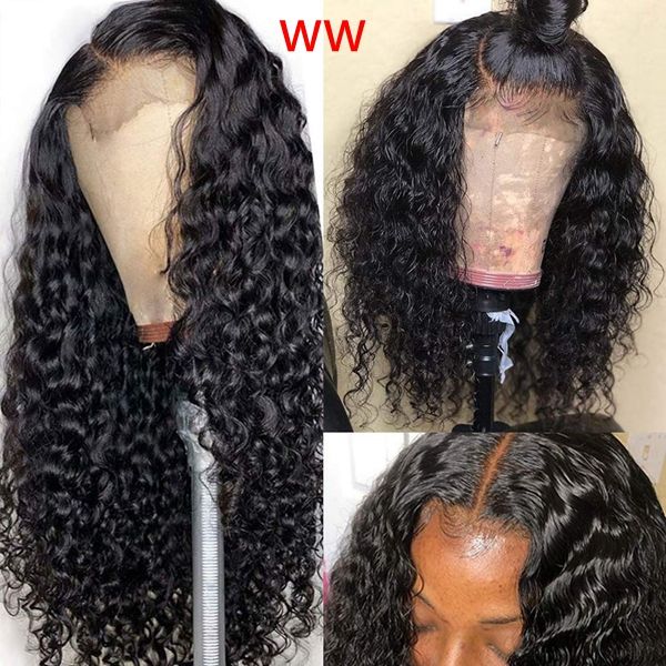 4x4 5x5 virgin hair transparent lace closure wig waterwave #1b black 150% density, Black;brown
4x4 5x5 virgin hair transparent lace closure wig waterwave #1b black 150% density, Black;brown