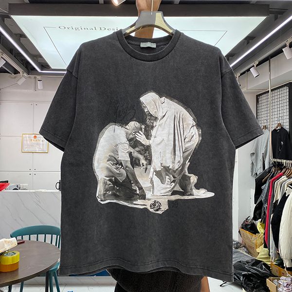 23ss tee t shirt washed heavy fabric vintage men's plus tees women black quality t-shirt top, Black;brown
23ss tee t shirt washed heavy fabric vintage men's plus tees women black quality t-shirt top, Black;brown