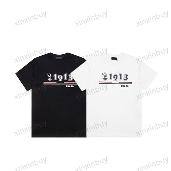 xinxinbuy men designer tee t shirt 23ss rabbit 1917 letters triangle label short sleeve cotton women white black s-2xl, Black;brown
xinxinbuy men designer tee t shirt 23ss rabbit 1917 letters triangle label short sleeve cotton women white black s-2xl, Black;brown