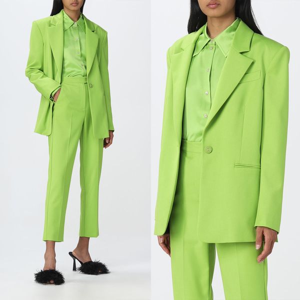 spring green women pants suits v neck evening party ladies wear for wedding loose wide leg two pieces, Black;red
spring green women pants suits v neck evening party ladies wear for wedding loose wide leg two pieces, Black;red