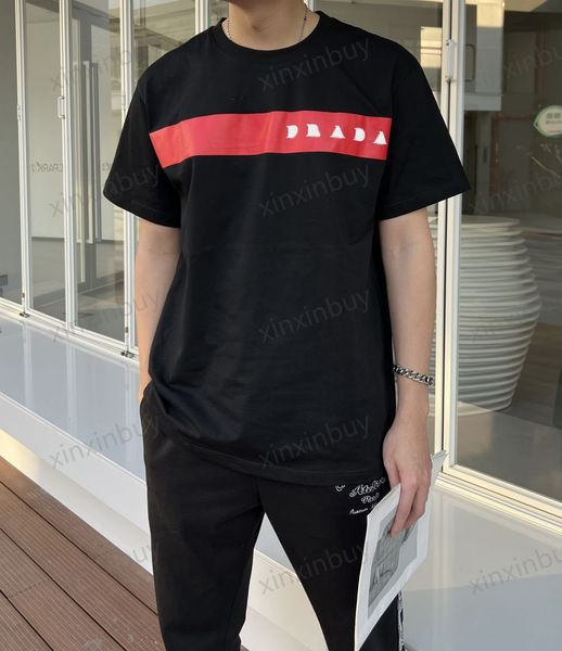 xinxinbuy men designer tee t shirt 23ss red label letters triangle label short sleeve cotton women white black m-2xl, Black;brown
xinxinbuy men designer tee t shirt 23ss red label letters triangle label short sleeve cotton women white black m-2xl, Black;brown