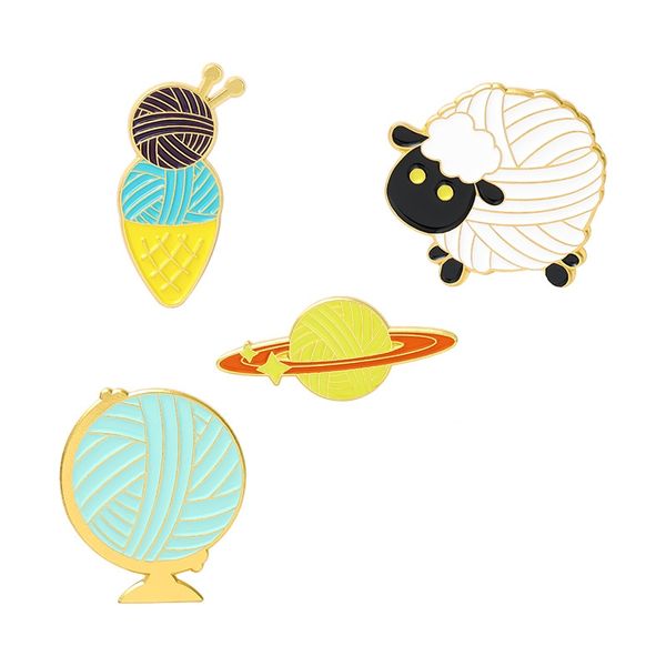 fashion globe sheep brooches set 4pcs cartoon funny star sweet cone lapel pins for girls enamel paint badges gold plated pin small jewelry g, Gray
fashion globe sheep brooches set 4pcs cartoon funny star sweet cone lapel pins for girls enamel paint badges gold plated pin small jewelry g, Gray