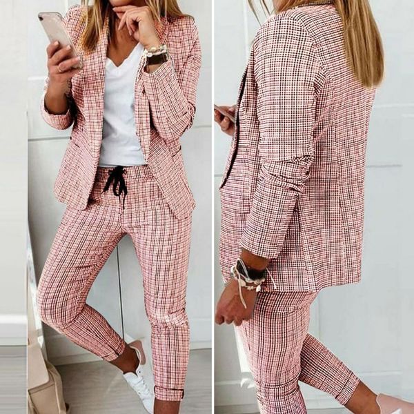 womens two piece pants 2 pcsset lady outfit trendy twopiece jacket trousers suit colors matching for business trip 230207, White
womens two piece pants 2 pcsset lady outfit trendy twopiece jacket trousers suit colors matching for business trip 230207, White