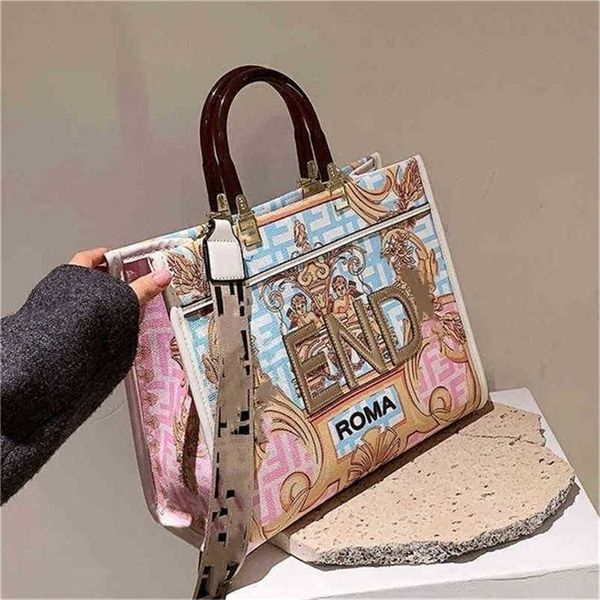 2023 bags clearance outlets off new trendy handbags trend large graffiti color painting printing fashion
2023 bags clearance outlets off new trendy handbags trend large graffiti color painting printing fashion