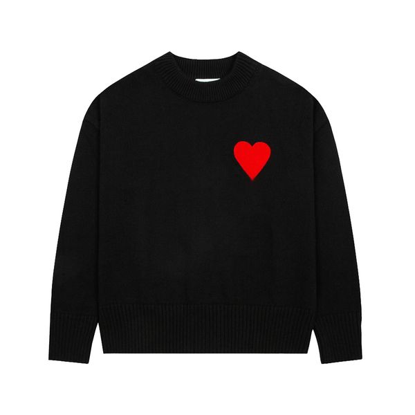paris sweaters designer amies knitted sweater embroidered red heart solid color big love round neck short sleeve a t-shirt for men women kee, White;black
paris sweaters designer amies knitted sweater embroidered red heart solid color big love round neck short sleeve a t-shirt for men women kee, White;black