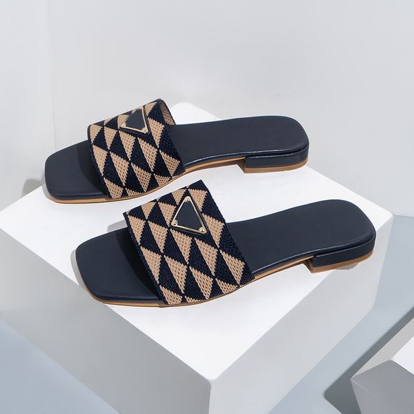 designer slides women embroidered fabric slippers metallic slide sandals luxury p sandal triangle chunky heels fashion summer beach low heel, Black
designer slides women embroidered fabric slippers metallic slide sandals luxury p sandal triangle chunky heels fashion summer beach low heel, Black
