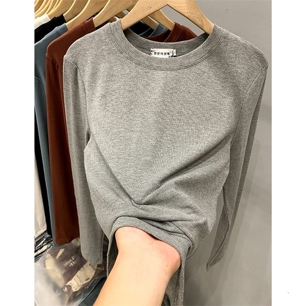 women's tshirt 100 cotton white shirt poleras mujer de moda autumn winter female blanca casual korean style women 230206
women's tshirt 100 cotton white shirt poleras mujer de moda autumn winter female blanca casual korean style women 230206
