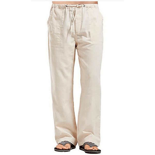 men's pants cotton linen plus size breathable classic casual jogger trousers 230206, Black
men's pants cotton linen plus size breathable classic casual jogger trousers 230206, Black
