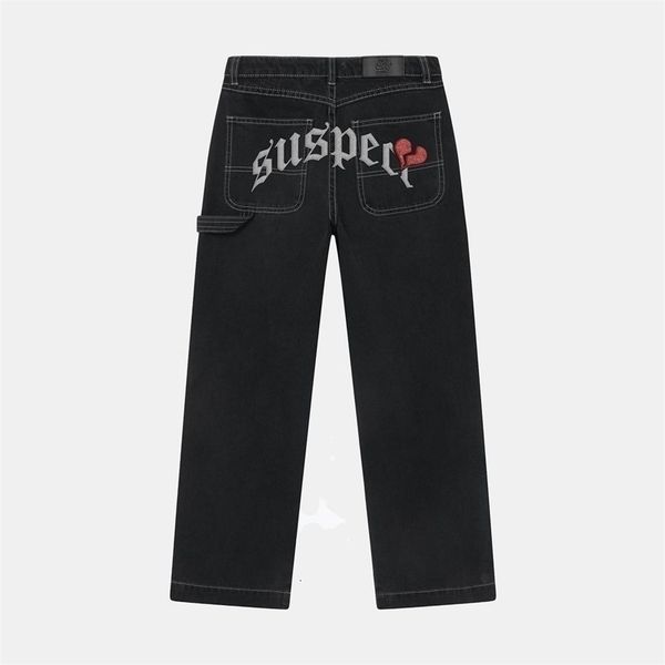 women's jeans harajuku y2k vintage gothic cargo pants fashion streetwear pockets high waist straight joggers goth 230110, Blue
women's jeans harajuku y2k vintage gothic cargo pants fashion streetwear pockets high waist straight joggers goth 230110, Blue