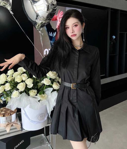 brand causal comfortable autumn and winter new style fashion lettering belt slim design shirt element dress, Black;gray
brand causal comfortable autumn and winter new style fashion lettering belt slim design shirt element dress, Black;gray