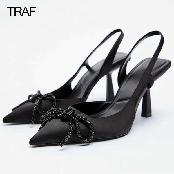 sandals traf summer 2022 bow heels women pumps butterfly stiletto slingback high heels woman spring ladies heeled wedding female sandals g23, Black
sandals traf summer 2022 bow heels women pumps butterfly stiletto slingback high heels woman spring ladies heeled wedding female sandals g23, Black