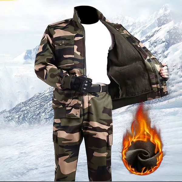 men's tracksuits plush outdoor work clothes men's clothing autumn cold proof warm jacket coat pants two piece short velvet loose c, Gray
men's tracksuits plush outdoor work clothes men's clothing autumn cold proof warm jacket coat pants two piece short velvet loose c, Gray