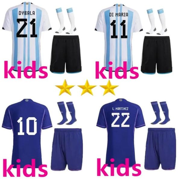 kids 2022 2023 football kits tracksuits argentinas soccer jerseys 22 23 j.alvarez de paul dybala di maria kun martinez maradona kids footbal, Black
kids 2022 2023 football kits tracksuits argentinas soccer jerseys 22 23 j.alvarez de paul dybala di maria kun martinez maradona kids footbal, Black