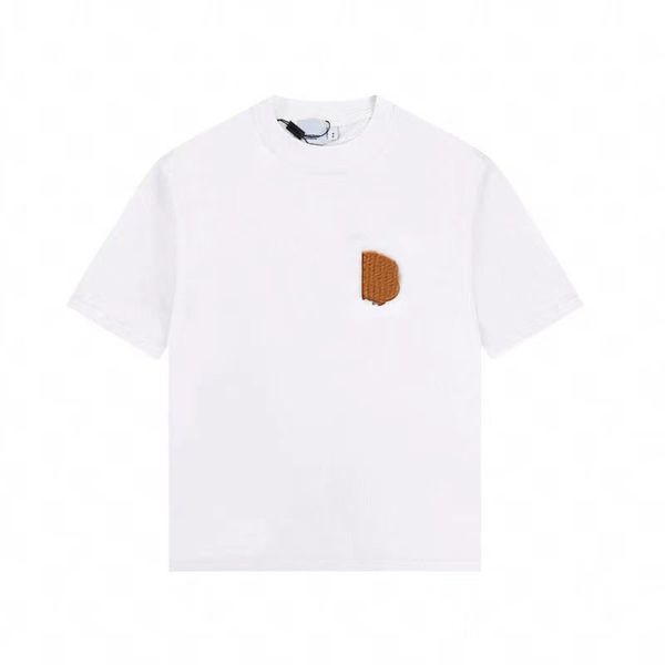 100% cotton t shirt mens sweatshirt embroidered short sleeve tshirt bur designer shirts men women casual round neck sports tee 23ss, White;black
100% cotton t shirt mens sweatshirt embroidered short sleeve tshirt bur designer shirts men women casual round neck sports tee 23ss, White;black