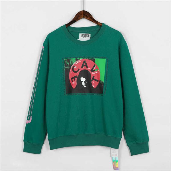 2023 vanishing portrait printed round neck sweater long sleeve day trend loose men's and women's pullover, Black
2023 vanishing portrait printed round neck sweater long sleeve day trend loose men's and women's pullover, Black
