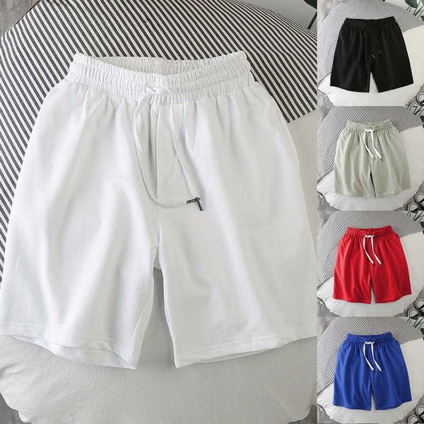 men's shorts white japanese style polyester running sport for casual summer elastic waist solid clothing y2302, White;black
men's shorts white japanese style polyester running sport for casual summer elastic waist solid clothing y2302, White;black