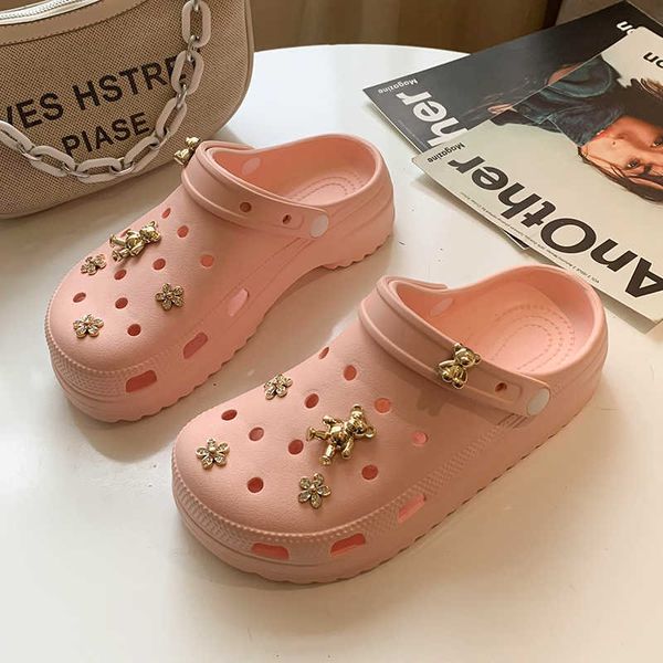 slippers 2022 summer cute cartoon sandals women non slip comfortable for outdoor pink garden shoe ladies footwear y2302, Black
slippers 2022 summer cute cartoon sandals women non slip comfortable for outdoor pink garden shoe ladies footwear y2302, Black