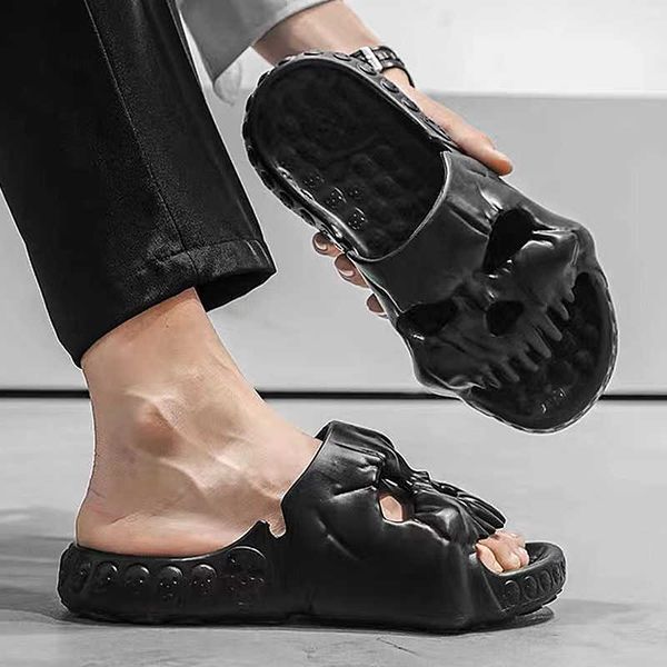 slippers warrior men for home chic indoor outdoor shoes non-slip comfortable skull retro trend beach sandals y2302, Black
slippers warrior men for home chic indoor outdoor shoes non-slip comfortable skull retro trend beach sandals y2302, Black