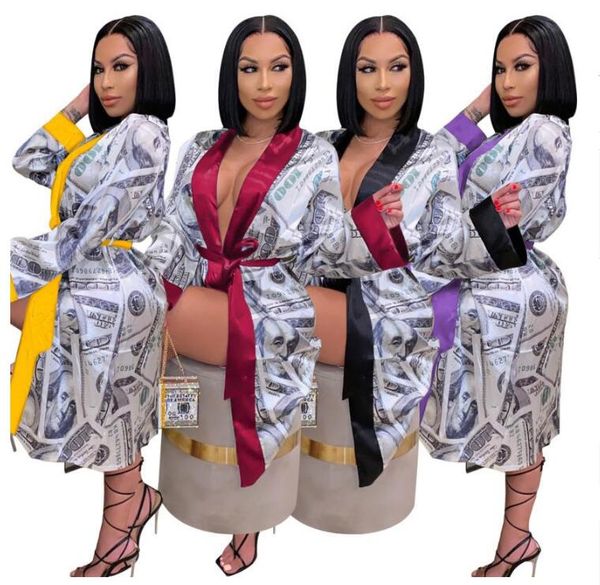 women's sleepwear retail women's pajamas casual pajamas fashion underwear gown satin print lace up medium length pajamas, Black;red
women's sleepwear retail women's pajamas casual pajamas fashion underwear gown satin print lace up medium length pajamas, Black;red