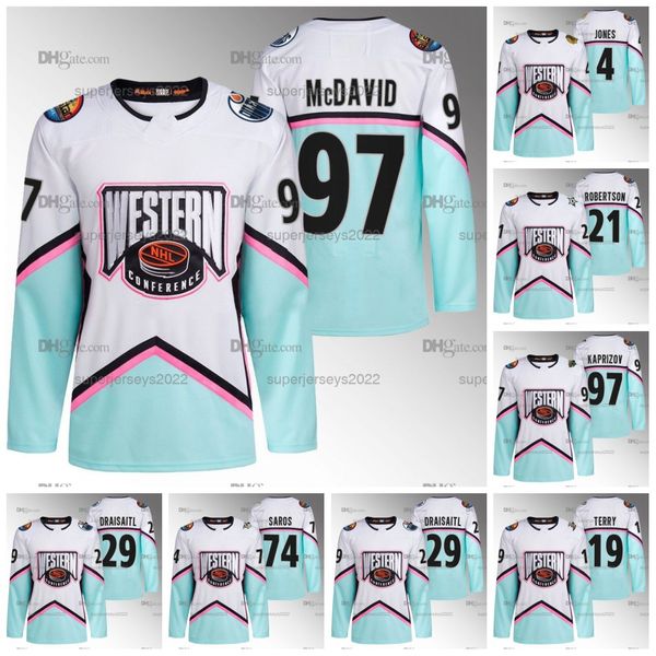 97 connor mcdavid 14 bo horvat 2023 all-star game jersey jason robertson nazem kadri cale makar elias pettersson kirill kaprizov nathan mack, Black;red
97 connor mcdavid 14 bo horvat 2023 all-star game jersey jason robertson nazem kadri cale makar elias pettersson kirill kaprizov nathan mack, Black;red