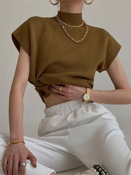 women's tshirt zoki designed women knit t shirt loose short sleeve summer pullover korean style tees fashion ol elegant female 230206, White
women's tshirt zoki designed women knit t shirt loose short sleeve summer pullover korean style tees fashion ol elegant female 230206, White