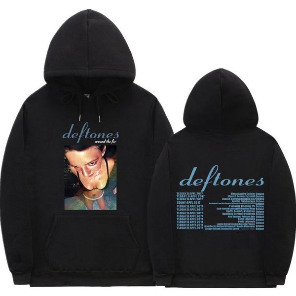 men's hoodies sweatshirts deftones around the fur tour band concert hoodie hippie sweatshirt goth retro grunge oversized fleece pullove, Black
men's hoodies sweatshirts deftones around the fur tour band concert hoodie hippie sweatshirt goth retro grunge oversized fleece pullove, Black