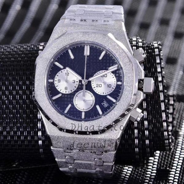 men's quartz battery watch 42mm frosted stainless steel designer classic sapphire glass luminous waterproof montre de lux, Slivery;brown
men's quartz battery watch 42mm frosted stainless steel designer classic sapphire glass luminous waterproof montre de lux, Slivery;brown