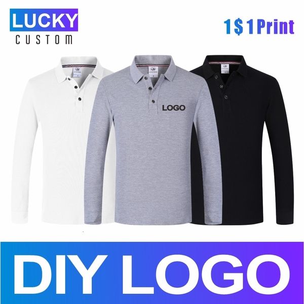 men's polos men's 100% combed cotton long sleeve polo bulk custom printing printed embroidery comfortable solid color shirt 230206, White;black
men's polos men's 100% combed cotton long sleeve polo bulk custom printing printed embroidery comfortable solid color shirt 230206, White;black